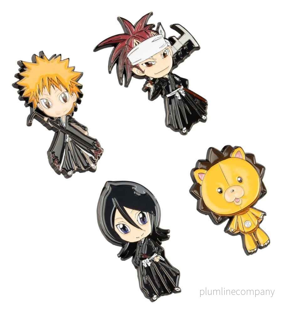 Bleach Pins Set med 4 Brocher Bleach Pins Set med 4 Brocher