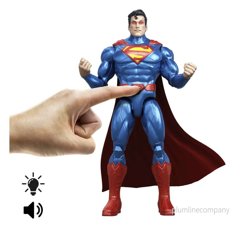 DC Premier actionfigur med ljud och ljus Heat Vision Superman 16 cm - Bild 3