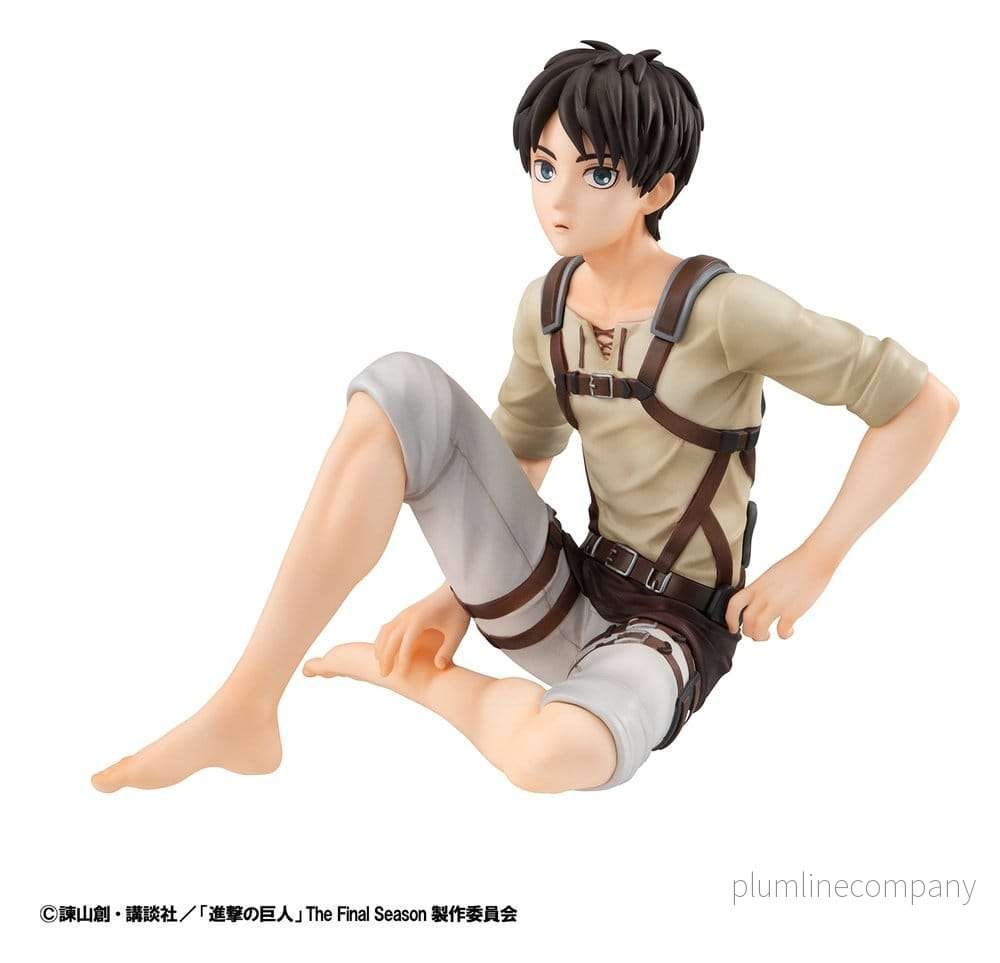 Attack on Titan G.E.M. Series PVC-figurer 2-pack Eren Yeager & Squad Captain Levi Palm Size - Bild 3