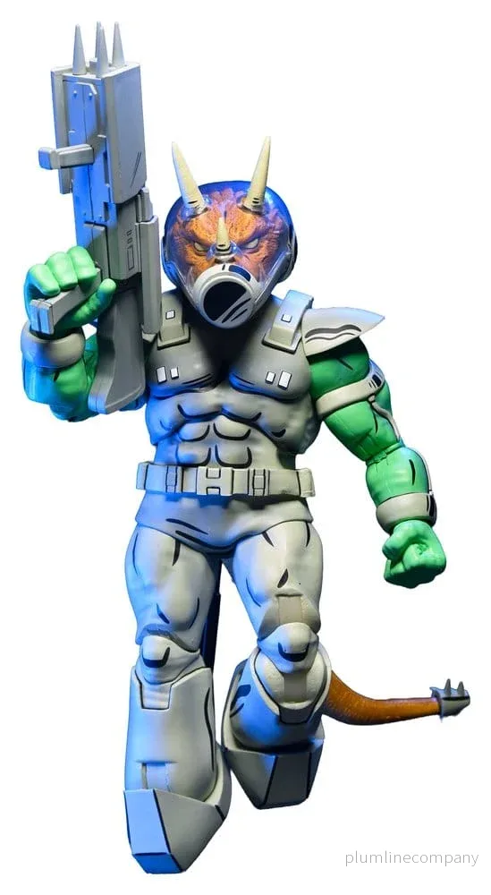 Teenage Mutant Ninja Turtles (Mirage Comics) Actionfigur Shock Commando Triceraton 18 cm Teenage Mutant Ninja Turtles (Mirage Comics) Actionfigur Shock Commando Triceraton 18 cm
