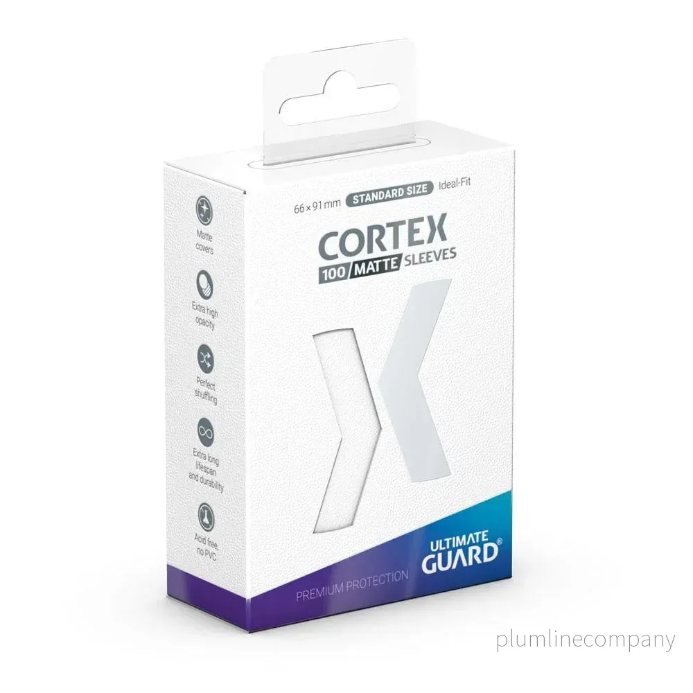Ultimate Guard Cortex Sleeves Matte Standard Size (100) - Vit