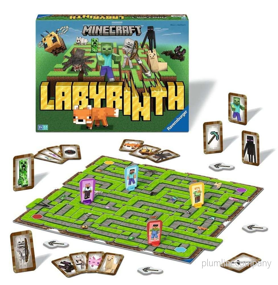 Minecraft Brädspel Labyrint - Äventyr för hela familjen - Bild 3