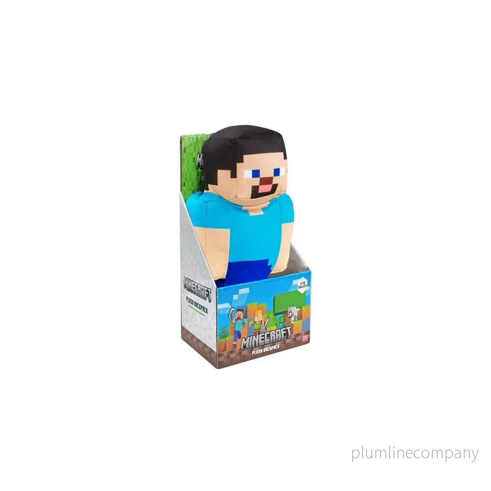 Minecraft Plush Rygsäckar 30 cm Sortiment (4) - Bild 3