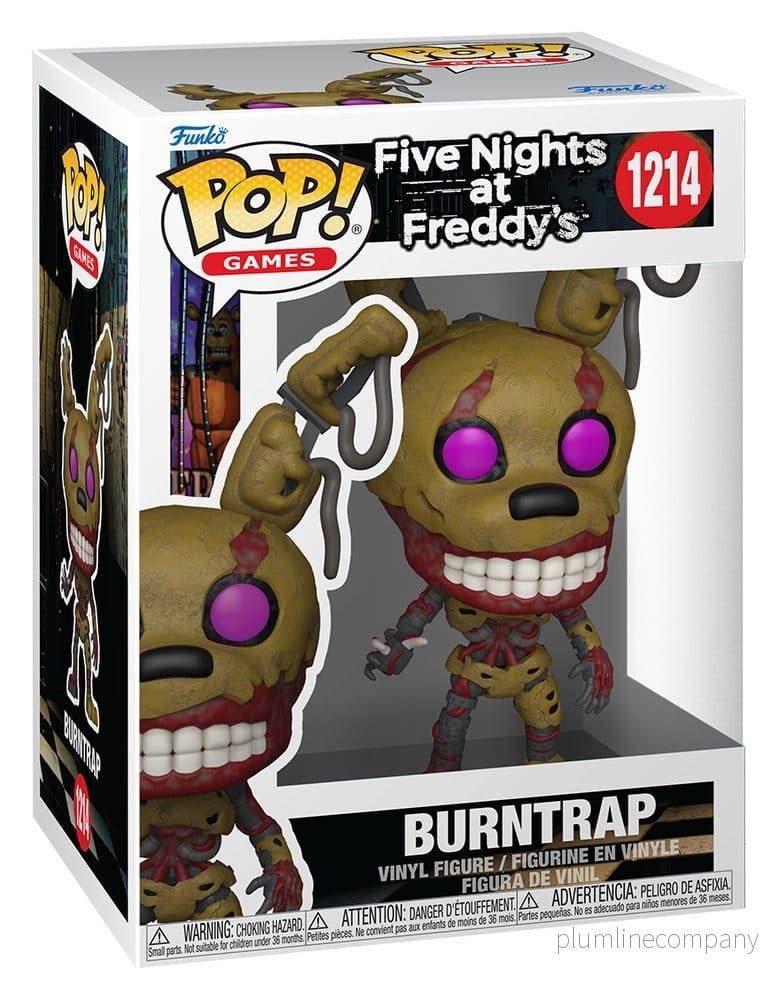 Five Nights at Freddy's POP! Games Figur Burntrap 9 cm - Bild 3