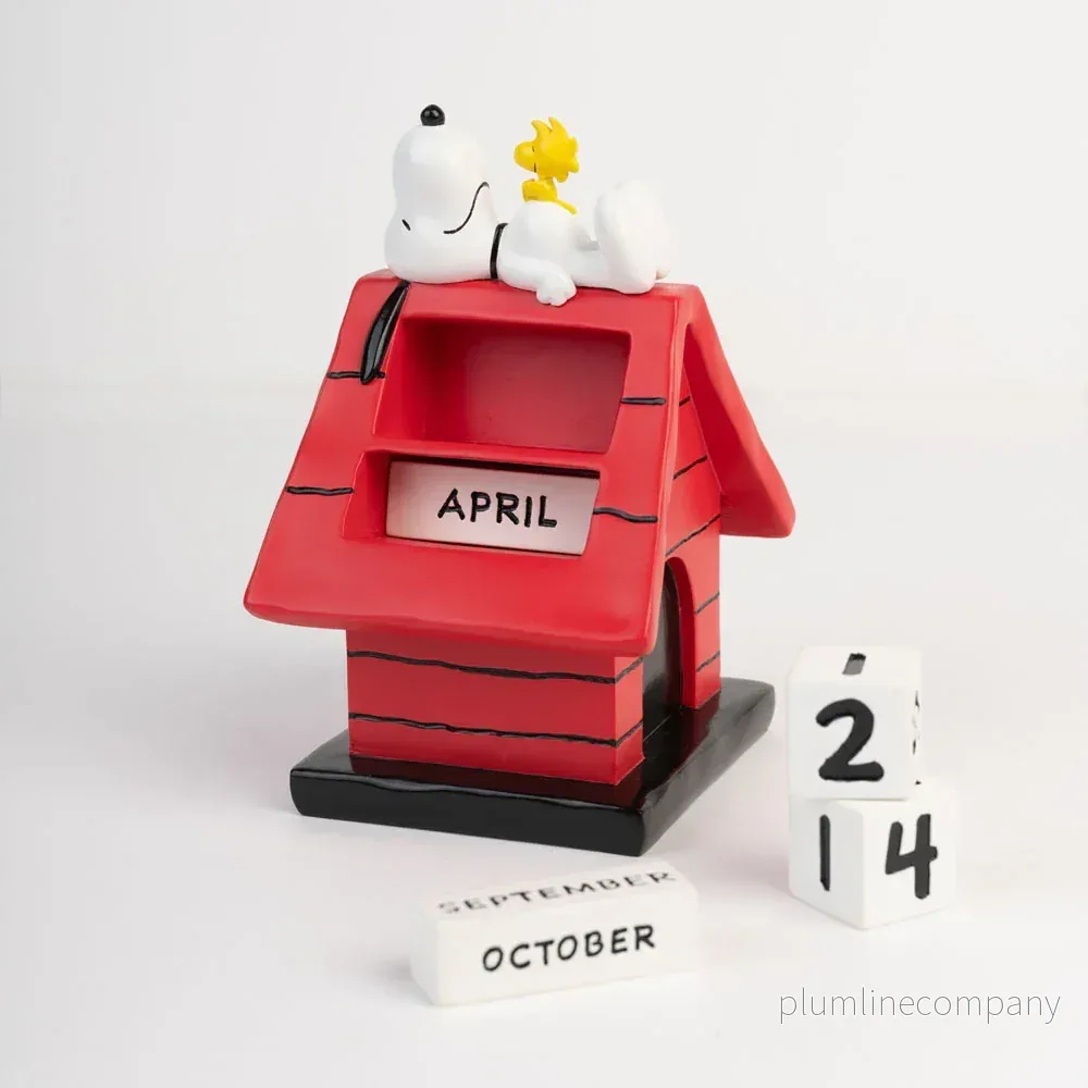 Peanuts 3D evig Kalender Snoopy Hundhus - Bild 3