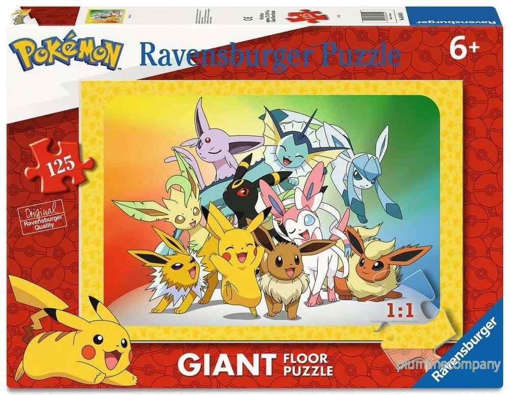 Pokémon Gigantiskt Golvpussel (125 Bitar) - Bild 2