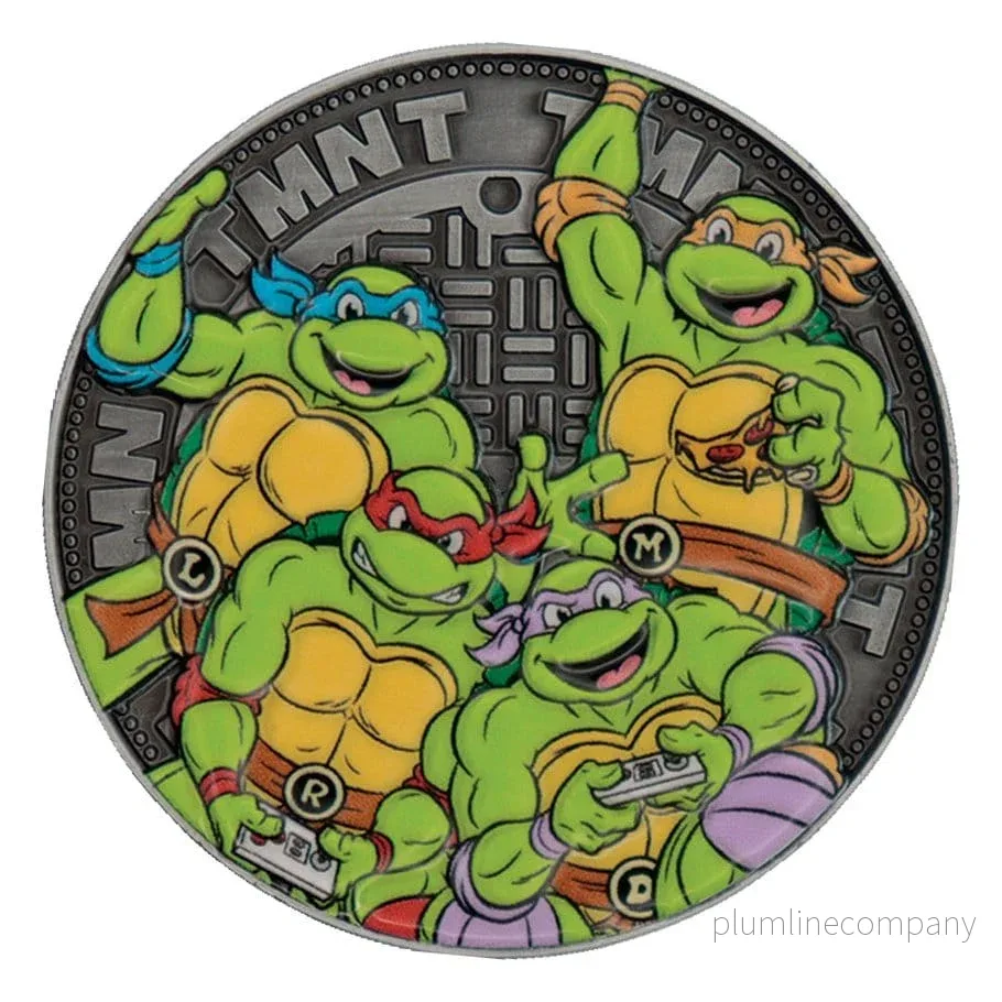 Teenage Mutant Ninja Turtles Samlarmynt Krang Teenage Mutant Ninja Turtles Samlarmynt Krang