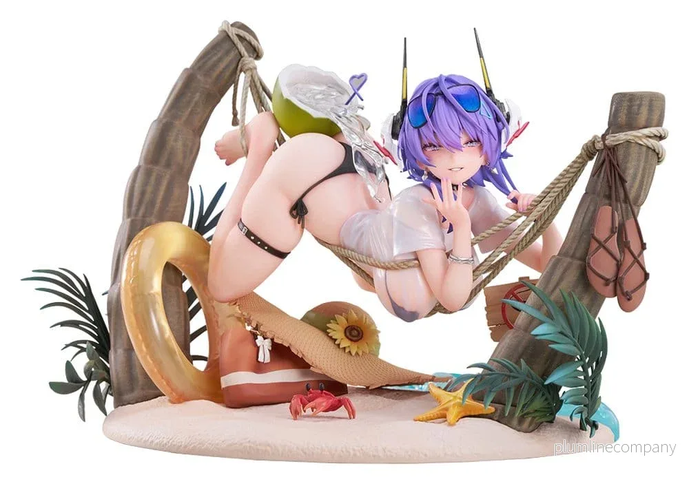 Originalfigur i PVC 1/6 Skala Bright Summer Barbera·Red Illustration av DaiblosCore 14 cm Originalfigur i PVC 1/6 Skala Bright Summer Barbera·Red Illustration av DaiblosCore 14 cm