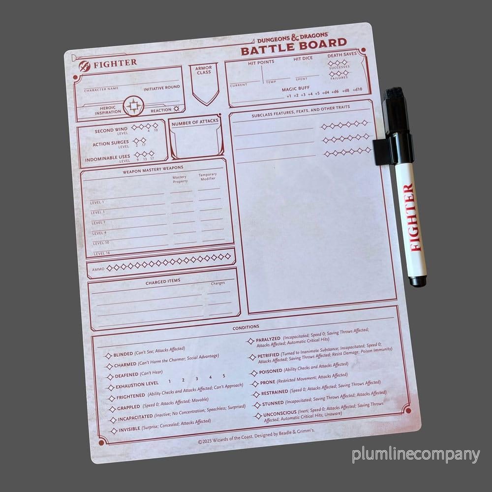 Dungeons & Dragons Battle Board Fighter - Bild 3