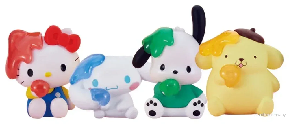 Sanrio Twinchees Mini Figurer Hello Kitty & Friends Jam Jelly 5 cm Blind Pack Display (24) - Bild 2