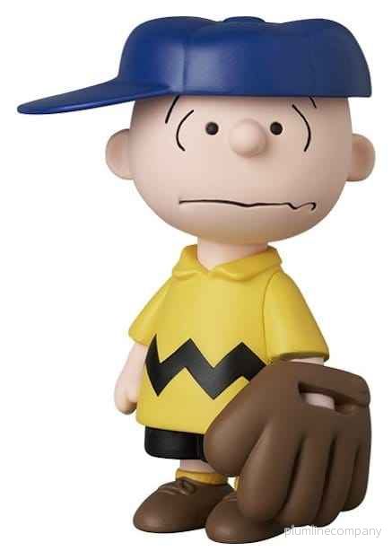 MLB × Peanuts UDF PVC-figur New York Mets Charlie Brown 9 cm MLB × Peanuts UDF PVC-figur New York Mets Charlie Brown 9 cm