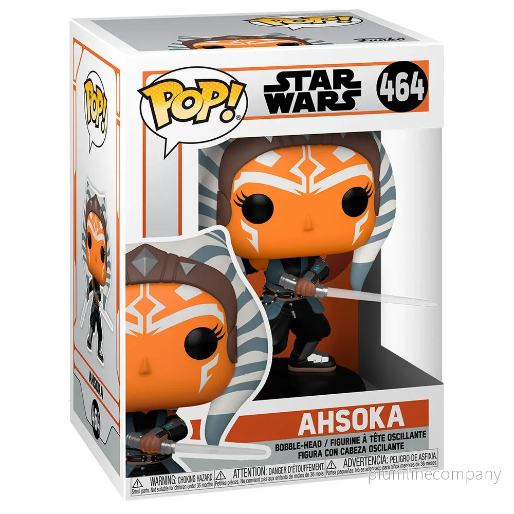 POP Figur Star Wars Mandalorian Ahsoka med ljussablar - Bild 2