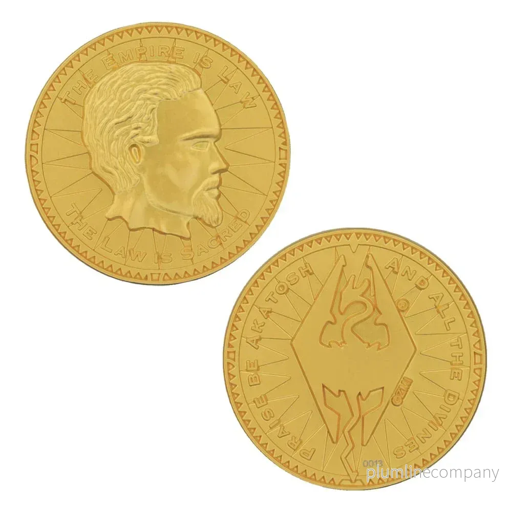 The Elder Scrolls Samlarmynt Septim Misty Gold Edition - Bild 2