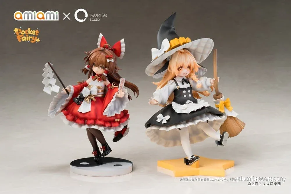 Touhou Project Reverse Palm Spirit PVC-figurer 2-pack Reimu Hakurei & Marisa Kirisame - Bild 2