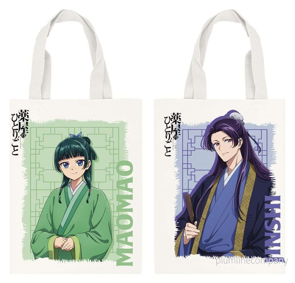 The Apothecary Diaries Tote Bag Maomao & Jinshi 34,5 x 43 cm The Apothecary Diaries Tote Bag Maomao & Jinshi 34,5 x 43 cm