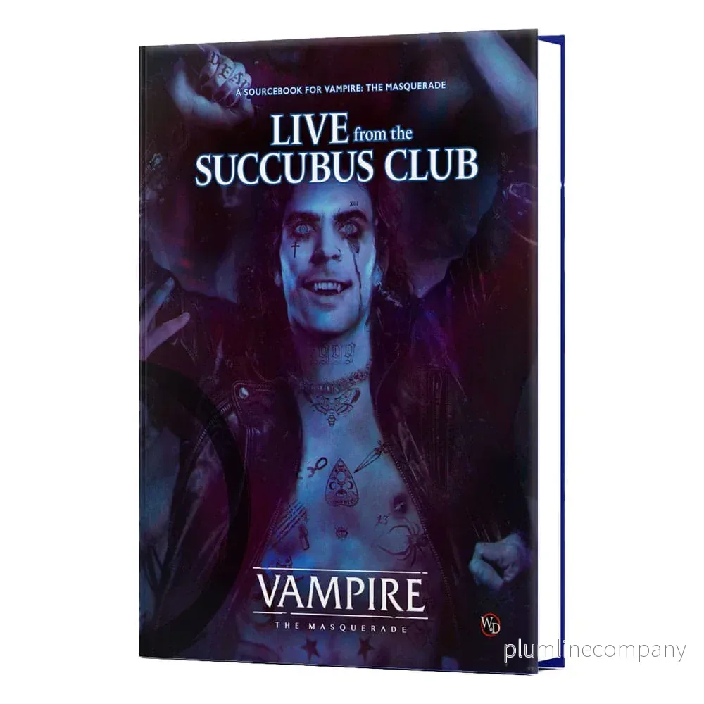 Vampire: The Masquerade 5th Edition RPG bok Live from the Succubus Club Sourcebook *Engelska versionen* Vampire: The Masquerade 5th Edition RPG bok Live from the Succubus Club Sourcebook *Engelska versionen*