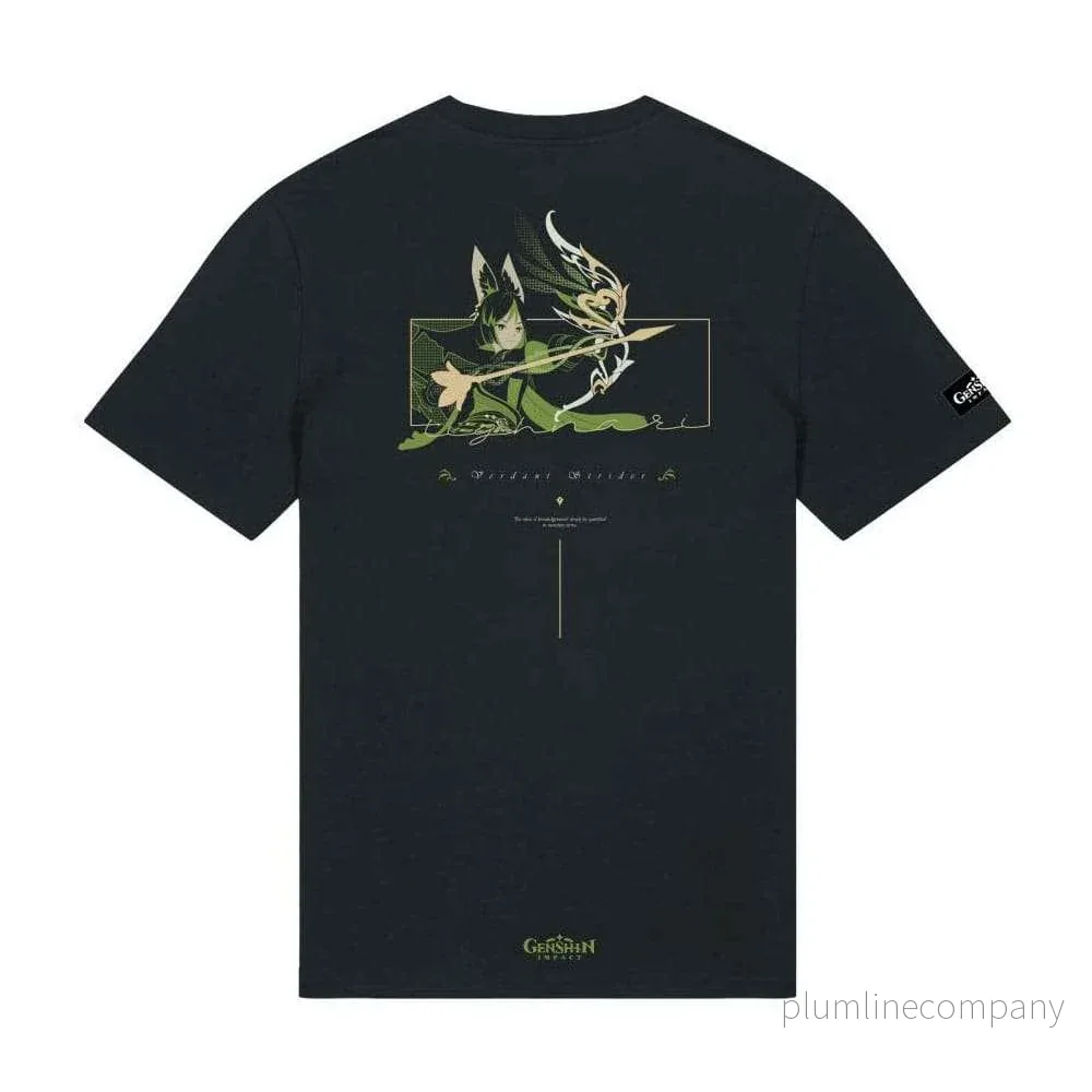 Genshin Impact T-shirt Tighnari Verdant Strider Genshin Impact T-shirt Tighnari Verdant Strider