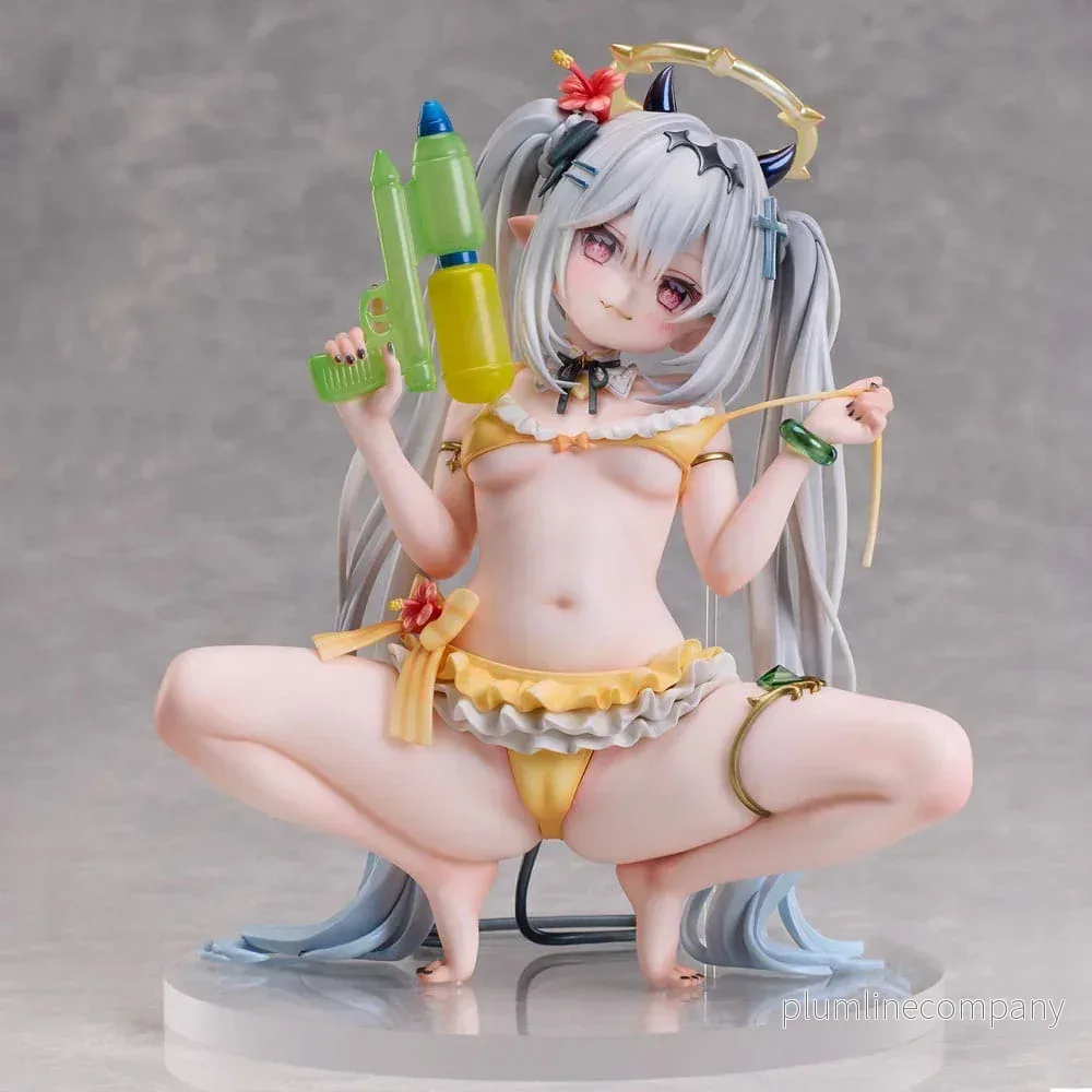 Original Character PVC Figur 1/6 Silver-Haired Girl Illustrerad av Chihiro 18 cm - Bild 2