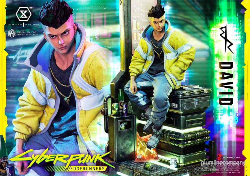 Cyberpunk: Edgerunners Real Elite Masterline Series-staty 1/4 David 58 cm - Bild 2