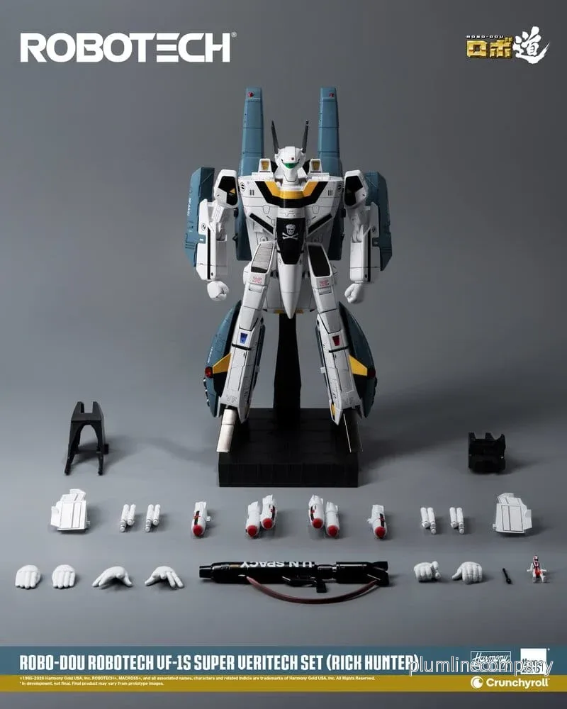 Robotech Robo-Dou Actionsfigur VF-1S Super Veritech Set (Rick Hunter) 20 cm - Bild 3