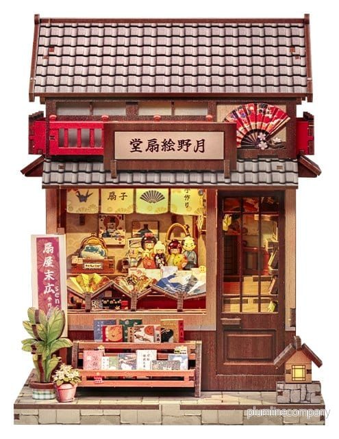 Miniatyrhusmodellset Tsukino Eogi-dou 19 x 14 cm Miniatyrhusmodellset Tsukino Eogi-dou 19 x 14 cm