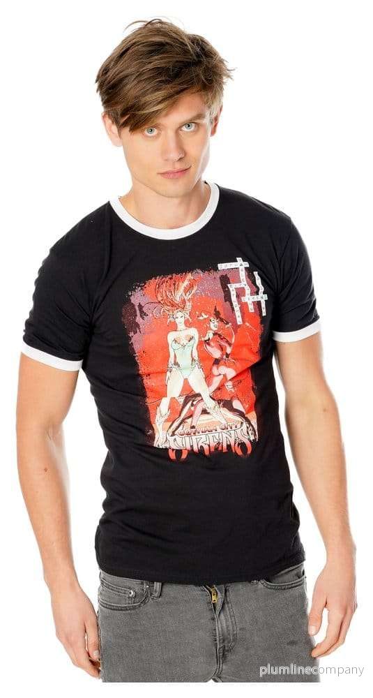 Gotham City Sirens T-shirt Crossword Black Ringer - Bild 3
