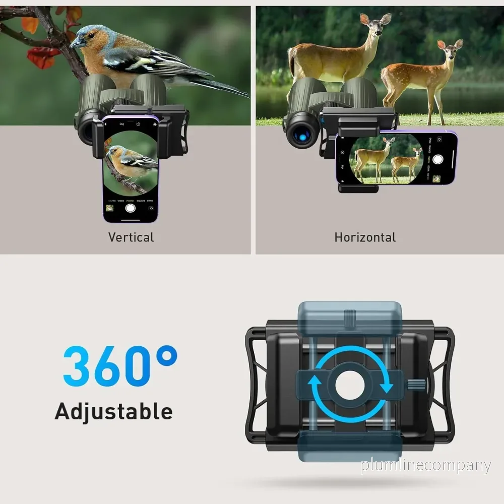 APEXEL Universell Mobiltelefonmikroskopadapter med Fjärrutlösare och 360° Rotation - Bild 2