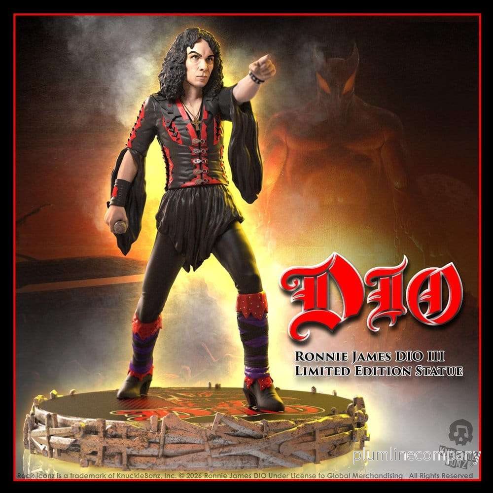 Dio Rock Iconz Ronnie James Dio III 18 cm - Bild 2