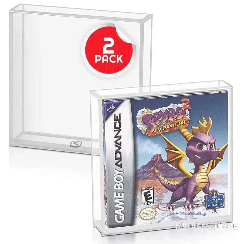 Akrylbox 2-Pack för Gameboy/Gameboy Advance Spel - Bild 2