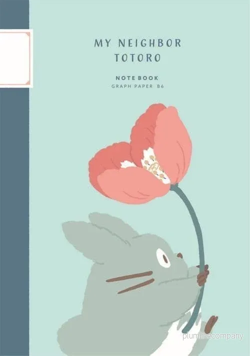 Min Granne Totoro Anteckningsblock Totoro Vallmofärg Min Granne Totoro Anteckningsblock Totoro Vallmofärg