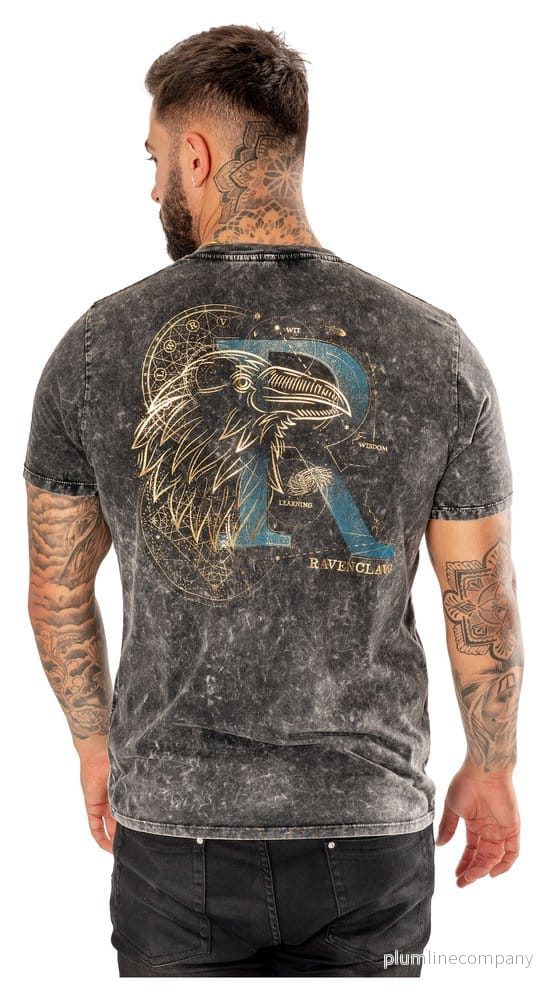 Harry Potter T-shirt Ravenclaw Acid Wash - Bild 2