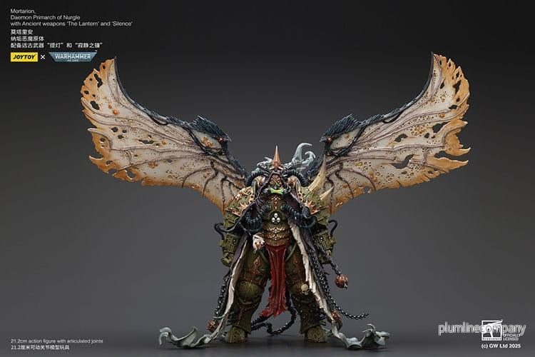 Warhammer 40k Action Figur 1/18 Mortarion Daemon Primarch of Nurgle - Bild 3