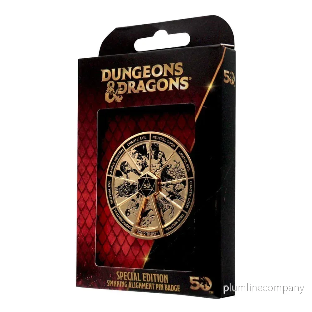 Dungeons & Dragons Pin Badge Alignment Spinner - Bild 3