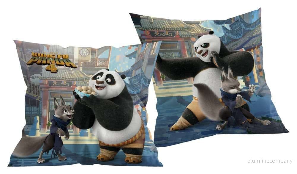 Kung Fu Panda 4 kudde Kung Fu Panda 40 x 40 cm