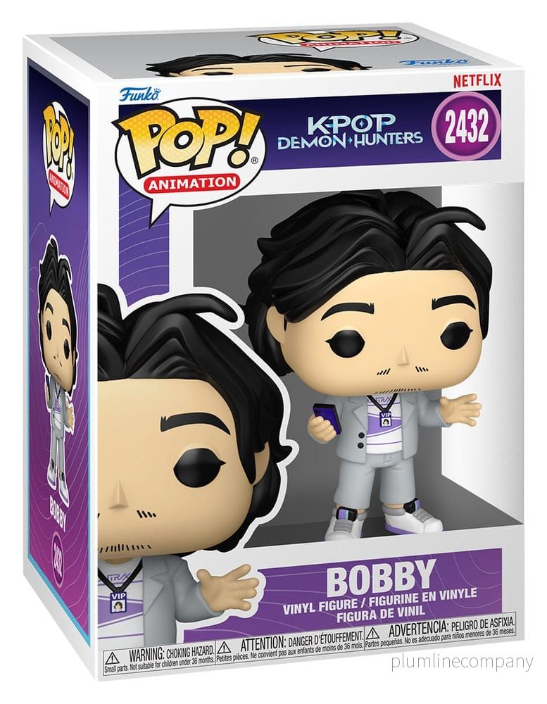 K-pop Demonjägare POP! Animerad Figur Bobby 9 cm - Bild 3