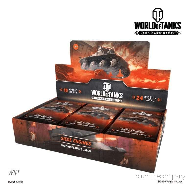World of Tanks TCG Siege Engines Booster Display (24) – engelsk version - Bild 2