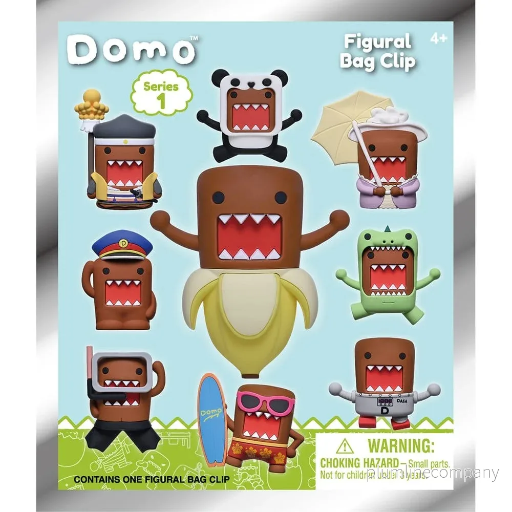 Domo-kun 3D PVC Påsklips Serie 1 Display (24) - Bild 3