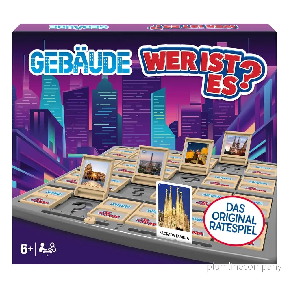 Brädspel Guess Who Berühmte Gebäude *Tysk version* Brädspel Guess Who Berühmte Gebäude *Tysk version*