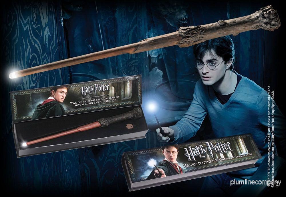 Harry Potter Replica Harrys Illuminating Trollstav - Bild 2