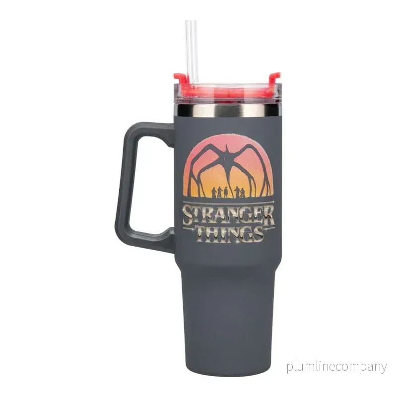 Stranger Things 5 Drickmugg med Sugrör 900 ml - Bild 2