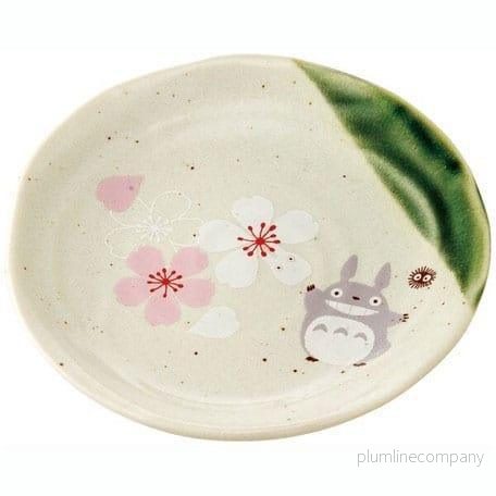 My Neighbor Totoro Mino Liten Tallrik Totoro Sakura 13 cm