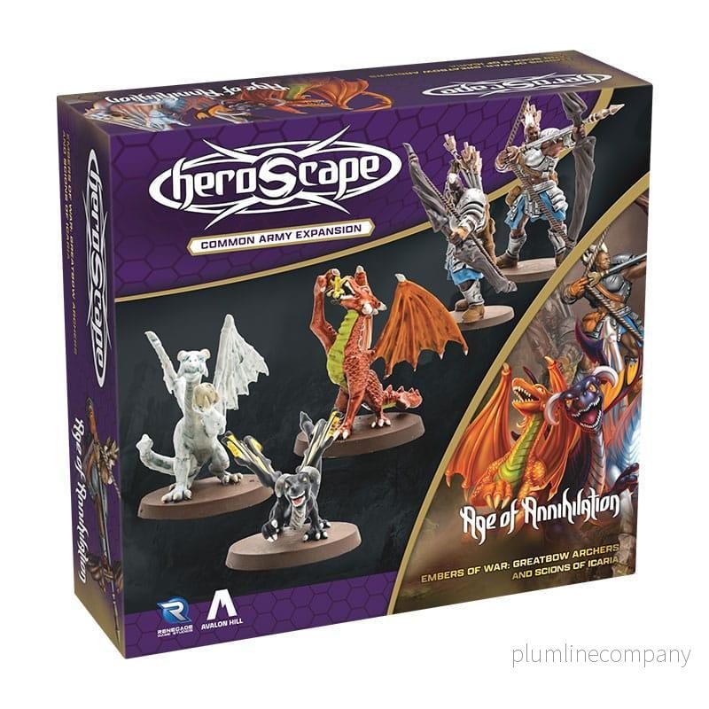 Heroscape Army Expansion: Embers of War – Greatbow Archers och Scions of Icaria (Engelsk Version) Heroscape Army Expansion: Embers of War – Greatbow Archers och Scions of Icaria (Engelsk Version)