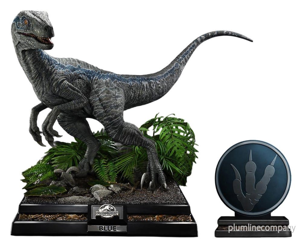 Jurassic World: Fallen Kingdom Legacy Museum Collection Statue 1/2 Blue Bonus Version 88 cm Jurassic World: Fallen Kingdom Legacy Museum Collection Statue 1/2 Blue Bonus Version 88 cm