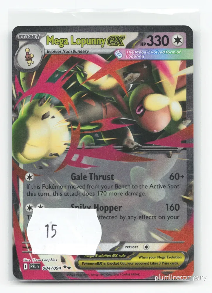 Mega Lopunny ex 084/094 – Phantasmal Flames Mega Lopunny ex 084/094 – Phantasmal Flames