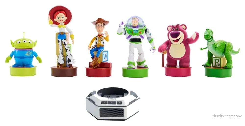 Disney Pixar Toy Story Interactive Robot 30th Anniversary Collector’s Set fransk version 19 cm
