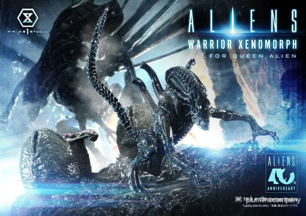 Aliens (Film) Ultimate Diorama Masterline figur Warrior Xenomorph for Queen Alien 23 cm - Bild 2