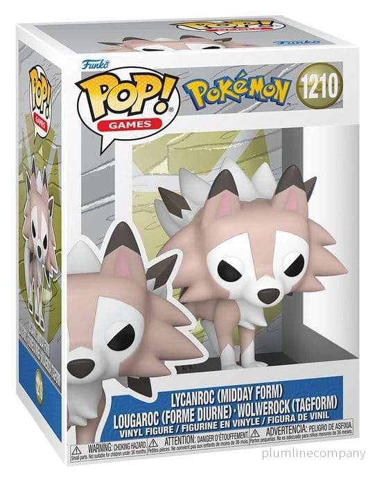 Pokémon POP! Games figur Lycanroc (Midday) 9 cm - Bild 2