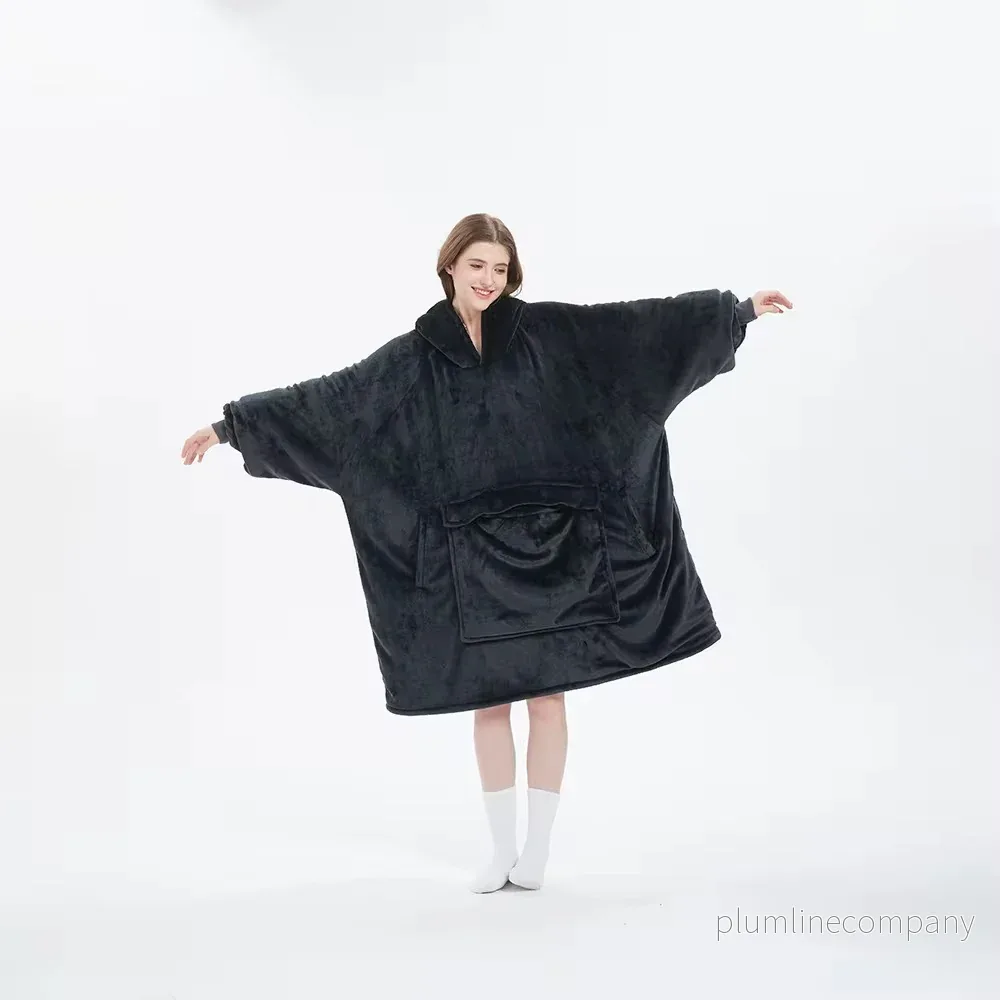 Fleece-Poncho (onesize) - Bild 3