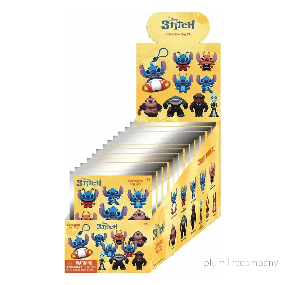 Lilo & Stitch 3D Foam Bag Clips - Stitch in Space Display (24) - Bild 2