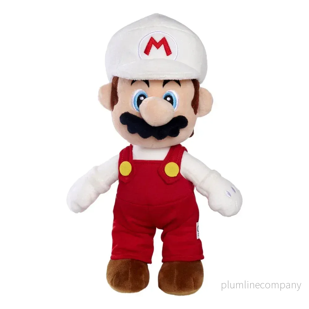 Super Mario Plush Figur Feuer Mario 30 cm Super Mario Plush Figur Feuer Mario 30 cm